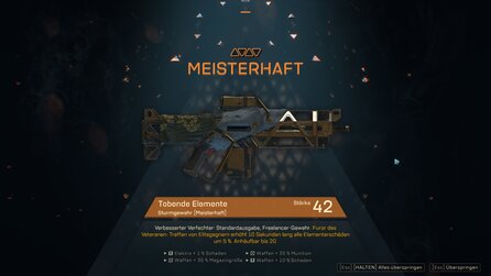 Der Loot-Patch von Anthem ist nun live - Update verbessert Waffen-Inscriptions, Fans sind begeistert