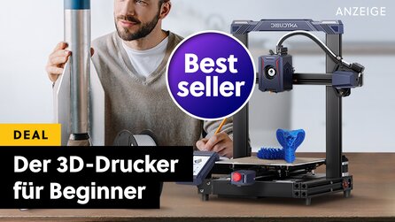 Perfekt für Einsteiger: Den beliebtesten 3D-Drucker auf Amazon gibt’s jetzt für kurze Zeit stark reduziert im Angebot!
