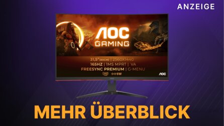 Mit einem Curved Gaming-Monitor seht ihr mehr, ohne mehr zu zahlen