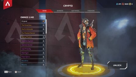 Apex Legends - Cryptos legendäre und epische Skins