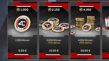 Zu teuer für 10 Euro, zu günstig für 20 Euro - Skin-Preise ärgern Apex-Legends-Community