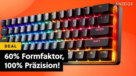 Eine der schnellsten Tastaturen überhaupt: Dieses kleine Meisterwerk von SteelSeries ist im Multiplayer fast schon unfair!