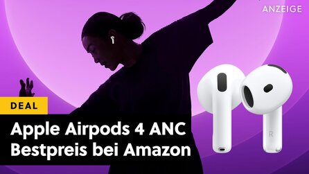 Letzte Chance: Neue Apple AirPods 4 mit ANC stark reduziert