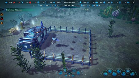 Aquatico - Screenshots zum Aufbauspiel unter Wasser