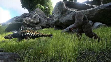 Ark: Survival Evolved - Zähmbarer Riesenaffe und Tauchausrüstung