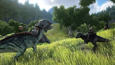 Ark: Survival Evolved - Neues Update bringt Dickschädel Pachycephalosaurus und Flöße