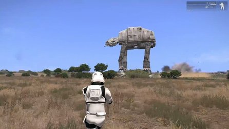 Star Wars in Arma 3 - Battlefront-Vorfreude durch AT-AT-Mod