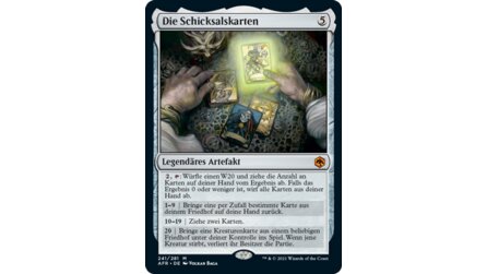 Magic: The Gathering - Dungeons + Dragons - Alle Artefakt-Karten