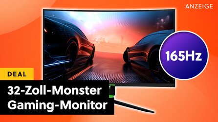 Exorbitanter Gaming-Monitor mit 32 Zoll, 165Hz + WQHD jetzt 34% günstiger auf Amazon!