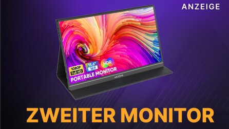Tragbarer Monitor im Angebot: Das perfekte Upgrade fürs Home Office!