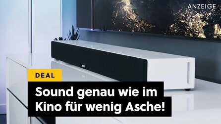 Eine Soundbar, die auf Laufstege gehört? Dieses Modell von Nubert ist die vielleicht schönste und schlankeste Soundbar mit Dolby Atmos!