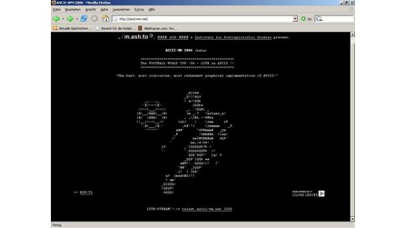 Kurioses - Fußball-WM im ASCII-Code *update*