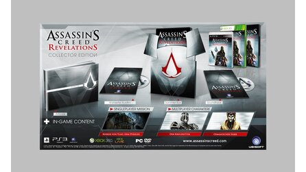 Assassins Creed: Revelations - Collector Edition und Animus Edition mit zahlreichen Extras