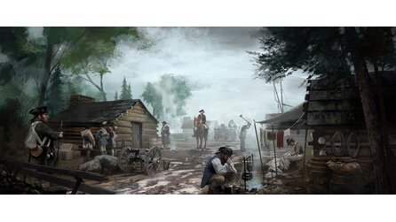 Assassins Creed 3 - Artworks + Konzeptgrafiken