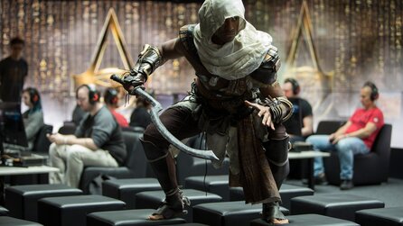 So wars beim Anspiel-Event zu Assassins Creed: Origins in Berlin - GameStar Plus Gewinner erkunden das Alte Ägypten