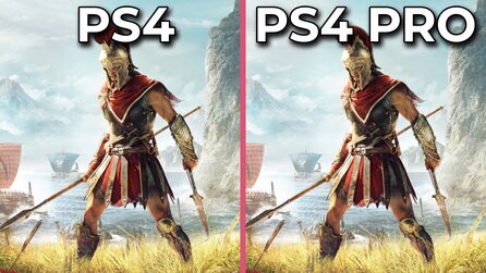 Assassins Creed Odyssey - PS4 gegen PS4 Pro: Frame-Rate-Test und Grafikvergleich