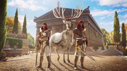 Im kostenlosen Juni-Update von AC: Odyssey taucht ihr in die Vergangenheit von Herodot ein