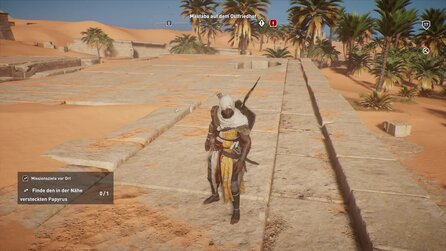 Assassins Creed: Origins - Papyrusrätsel »Steinpilze« in Giza: Fundort + Lösung