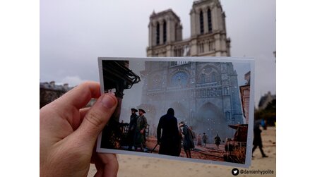 Assassins Creed Unity - Vergleichsbilder mit dem echten Paris