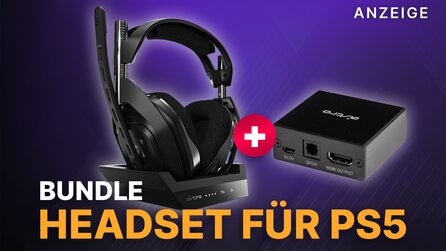 Ohrenbetäubender Sound für PC und PS5 im Angebot: Astro Gaming A50 Wireless Headset im Mega-Bundle!