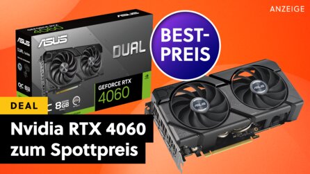 Grafikkarten-Schnäppchen zum Bestpreis: Nvidia RTX 4060 ist hier so günstig wie noch nie!
