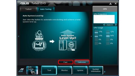 Asus Extreme Tuning - Profi-Übertakten per Knopfdruck
