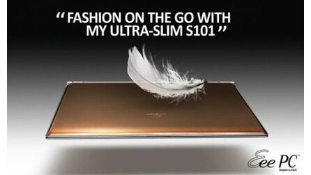 Asus Eee PC S101H - Ultraflaches Netbook mit Festplatte