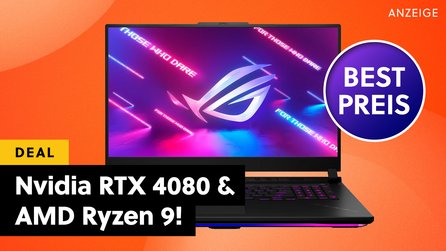 240Hz High End Gaming-Laptop im Preissturz: Dieses ASUS ROG-Notebook mit RTX 4080 + Ryzen 9 ist jetzt günstig wie nie!