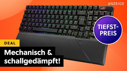 Logitech und Corsair müssen sich jetzt warm anziehen: Eine der besten kabellosen und mechanischen Tastaturen ist jetzt günstig wie nie!