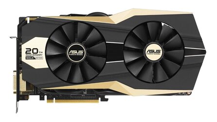 Asus Geforce GTX 20th Anniversary Gold Edition - Stark übertaktete Jubiläums-Edition