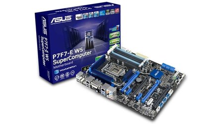 Mainboard für vier Grafikkarten - Asus P7F7-E WS SuperComputer
