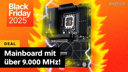 Dieses Mainboard ist gemacht, um Rekorde zu brechen und am Black Friday kriegt ihr es stark reduziert!