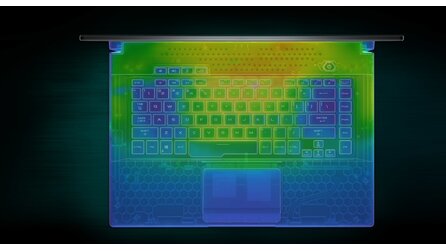 Gekühlte Tasten - Asus bringt Laptop-Tastatur mit belüfteten WASD-Tasten