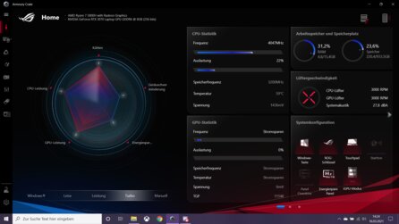 ASUS ROG GameStar-Notebook 15 Armoury Crate