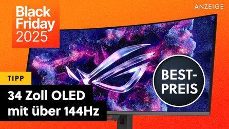 34 Zoll OLED Gaming-Monitor von ASUS schon jetzt günstig wie nie: Auf den Black Friday warten lohnt sich hier nicht mehr!