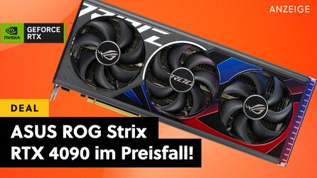 Eine der stärksten NVIDIA GeForce RTX 4090 gibts günstig wie ewig nicht mehr: Die ASUS ROG Strix RTX 4090 im Preisfall!