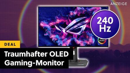 OLED-Monitore sind jetzt endlich genauso günstig wie normale Bildschirme: Dieses Top-Modell von ASUS mit 240Hz ist der beste Beweis!