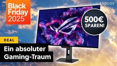 Ist das der ultimative Gaming-Monitor am Black Friday? 31,5 Zoll, 4K, OLED und 240 Hz sagen JA!