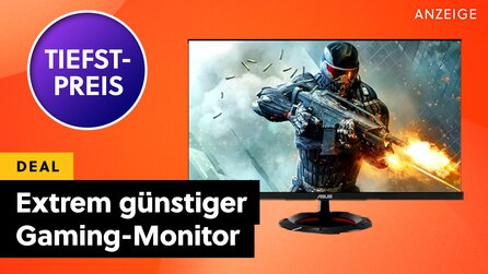 Gaming-Monitor für die beliebteste Auflösung für unter 100€? ASUS glänzt mit Tiefstpreis