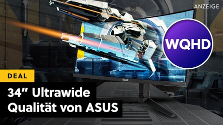 Ultrawide, ultraschnell, ultragünstig: ASUS TUF Gaming Monitor mit 34 Zoll und WQHD jetzt zum Knallerpreis!