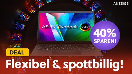 OLED-Laptop für unter 300 Euro?! Dieses Convertible-Notebook von Asus ist bei Media Markt gerade unlogisch günstig