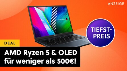Exzellente Features für weniger als 500€: Office-Laptop von ASUS mit brillantem OLED-Display jetzt günstig wie noch nie!