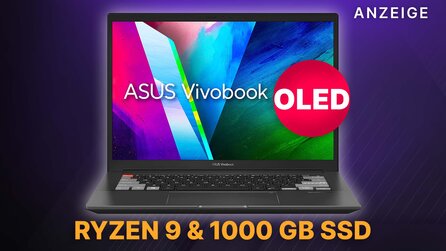 AMD Ryzen 9 + OLED: ASUS Vivobook Pro 14X Laptop jetzt mit 350€ Rabatt extrem günstig im Amazon Angebot