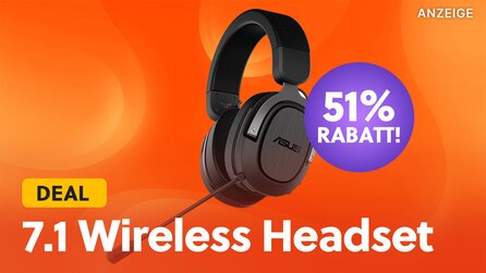Preisknaller bei Amazon: 7.1 Surround Headset von ASUS für unter 50€ - und das auch noch wireless!