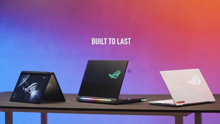 ASUS zeigt im Trailer, wie sie die Robustheit ihrer ROG-Laptops testen