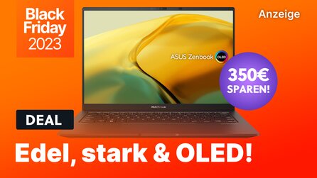 Jetzt günstig wie nie beim Amazon Black Friday: Starker Office Laptop von ASUS mit Intel Core i9 + 120Hz OLED-Display!