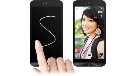 Asus Zenfone Selfie - Frontkamera mit 13 Megapixel und Dual-LED-Blitz