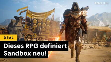 Open-World-Rollenspiel aus Deutschland macht Sand zu eurer Waffe - und ist aktuell ein Schnäppchen!
