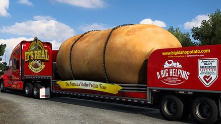 Eine Giga-Kartoffel ist die aktuell angesagteste Fracht im American Truck Simulator