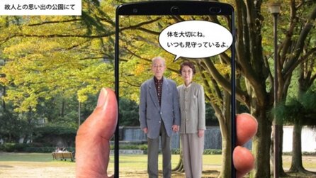 Augmented Reality - Verstorbene grüßen an ihrem Grab